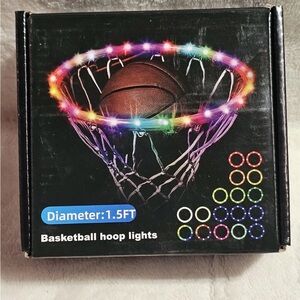 Basketball Hoop Lights with Multicolor LED